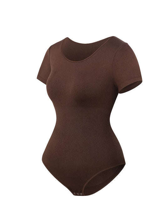 Short Sleeve Seamless Bodysuit