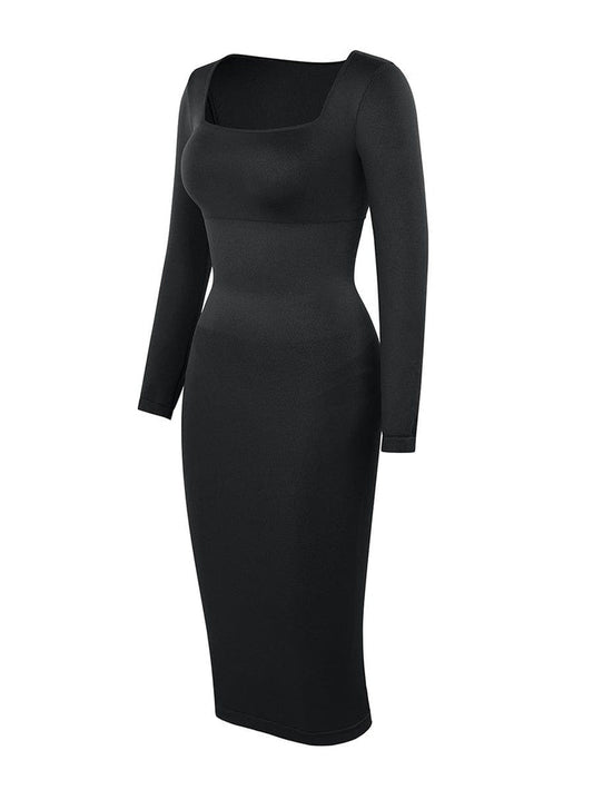 Long Sleeve Shaping Dress