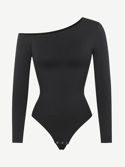 Off the Shoulder Longe Sleeve Bodysuit